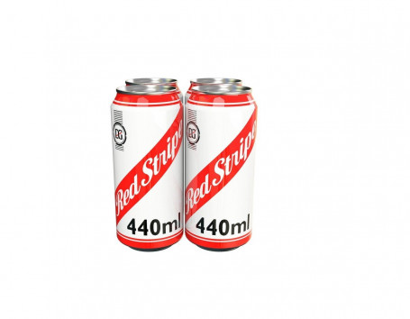 Red Stripe Jamaican Lager Beer 4 X 440Ml Can Pmp