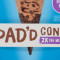 Blue Bunny Load'd Cones Brownie Bomb Load'd Cone, 4Er-Pack
