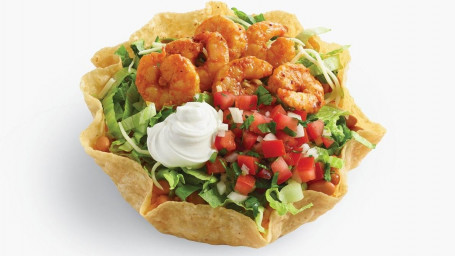 Baja Shrimp Tostada Salat