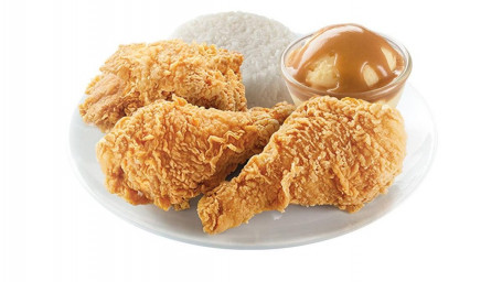 3-Teiliges Chickenjoy Mit 2 Beilagen