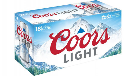Coors Light Can (12 Oz X 18 Ct)