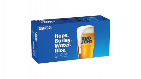 Bud Light Can (12 Oz X 18 Ct)