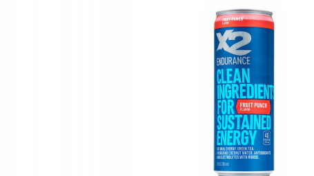 X2 Endurance Clean Energy Drink Fruit Punch (40 Kalorien)