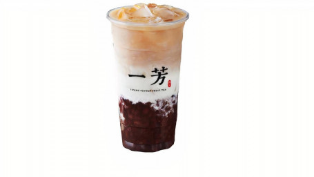Red Bean Black Tea Latte Hóng Dòu Xiān Nǎi Chá