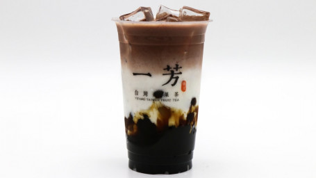 Brown Sugar Pearl Cocoa Latte Hēi Táng Fěn Yuán Kě Kě Xiān Nǎi