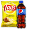 Combo-Up-Chips-Soda In Flaschen