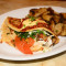 Crab Cake Florentine Crepe