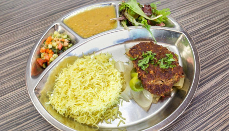 Beef Chapli Kabab Thali