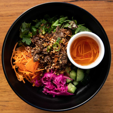 Lemongrass Beef Slaw Salad [Nuts, Gf]