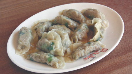 Boiled Shrimp Pot Stickers (10 Pieces) 새우물만두