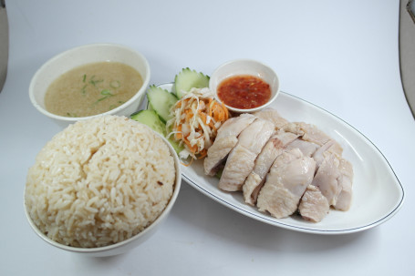 Hainanese Chicken Rice(R) +1 Coke