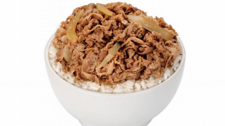 Regelmäßige Gyudon Rindfleisch