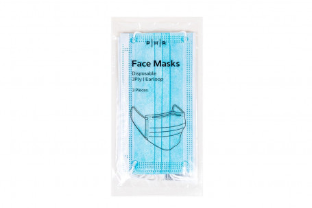 Disposable Face Masks 3 Pack