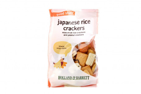 Holland Barrett Japanese Rice Crackers 100G