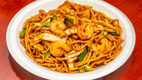 54. Garnelen Lo Mein