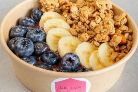1 Bowl Topped With Banana, Granola Blueberries