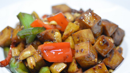 Kung Pao Meatless Chicken Gōng Bǎo Sù Jī