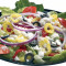 Halber Mediterraner Salat