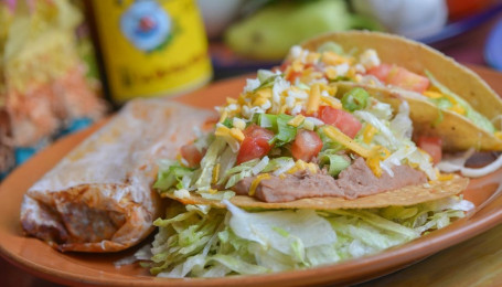 Lunch #1 Taco Tostada Tamale