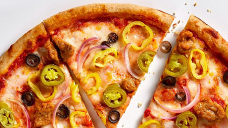 Hot Link Halbe 11-Zoll-Pizza, Beilage Nach Wahl