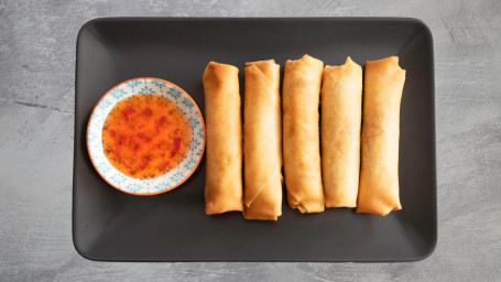 Large Crispy Spring Rolls (5 Pieces)