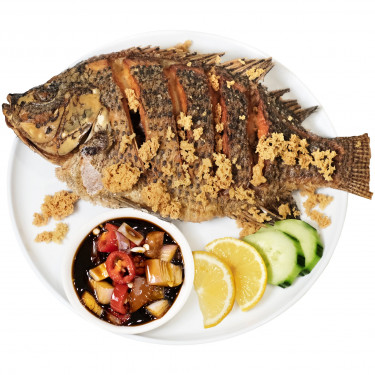 Ikan Tilapia Goreng Kering