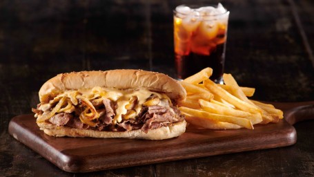 Philly Cheesesteak Mit Pommes