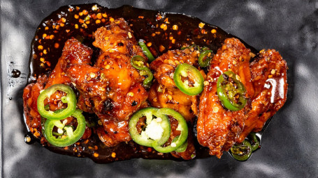 Spicy Jalapeño Chicken Wings (6 Pc)