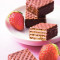 Chocolate Wafers Strawberry Cream