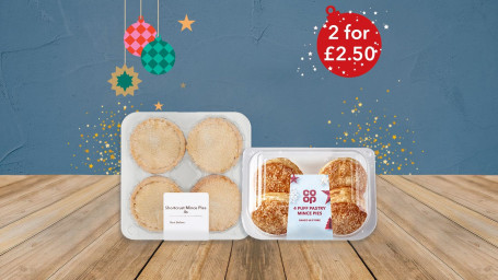 2 Für 2,50 £ Mince Pies