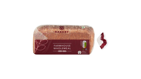 Co-Op Bakery Farmhouse Wholemeal Bread 800G