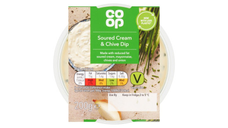 Co-Op Sauerrahm-Schnittlauch-Dip 200G