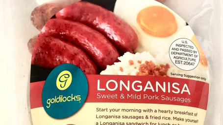 Pork Longganisa 1 Lb. (Frozen)