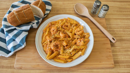 Penne Vodka Sauce With Shrimp Dinner