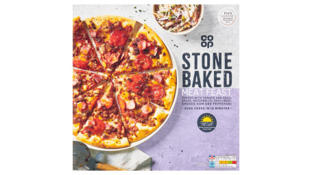 Co-Op Stonebaked Meat Feast Pizza 356G