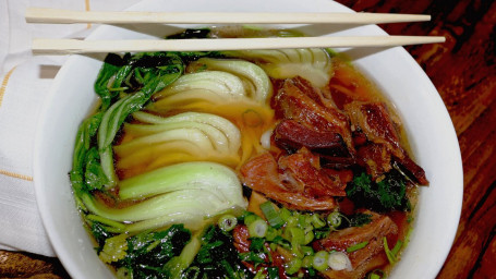 Braised Beef Pulled Noodle Soup