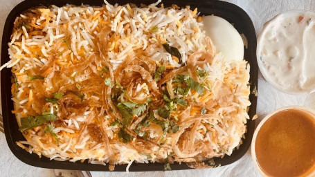 Vijayawada Chicken Biryani Ohne Knochen