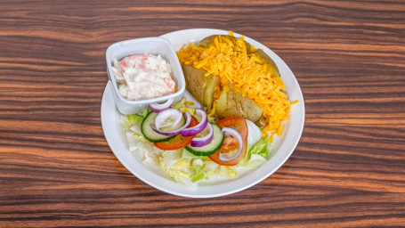 Jacket Potato Served With 1 Filling