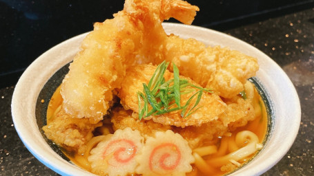 Mixed Tempura Udon Noodle Soup