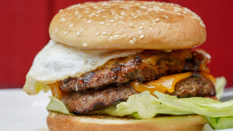 Cheeseburger And Onion Rings Combo