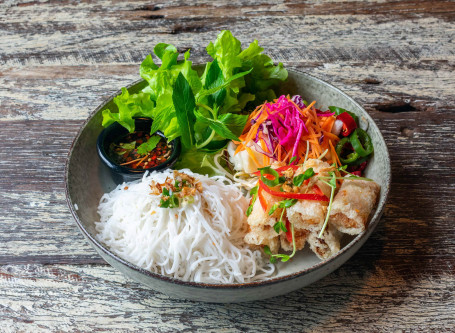 Seafood Spring Rolls Vermicelli Bowl