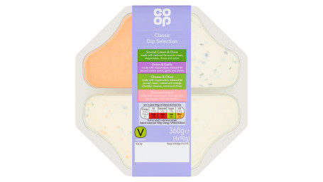 Co-Op Classic Dip Selection 4 X 90G