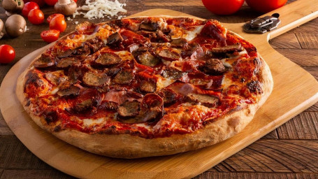 The Meat Lovers Pizza Medium 12 (8 Slices)