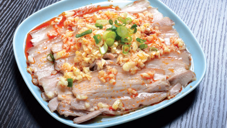 Sliced Spicy Pork With Garlic