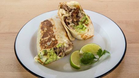Klassischer Carnitas-Burrito