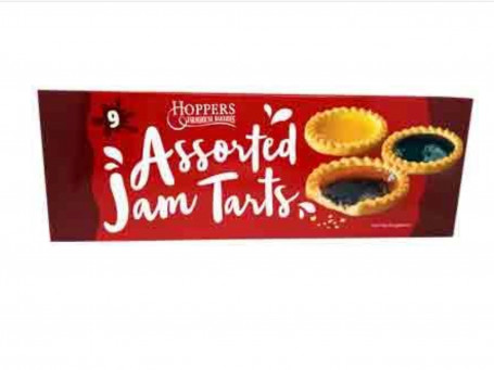 Hoppers Jam Tarts 9Pk