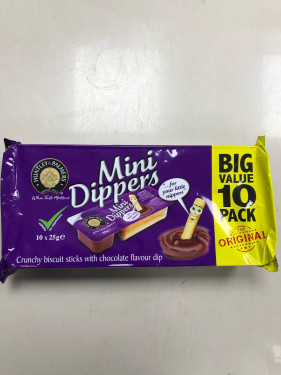 Chocolate Mini Dippers 10 Pk