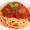 Pasta With Meatballs Or Meat Sauce