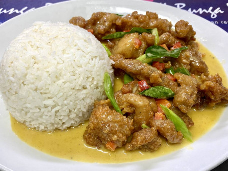 Buttered Milk Chicken With Steamed Rice And 1 Free Drink Hellip;