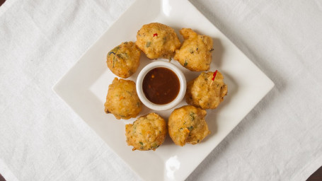 Golden Fried Fish Cake